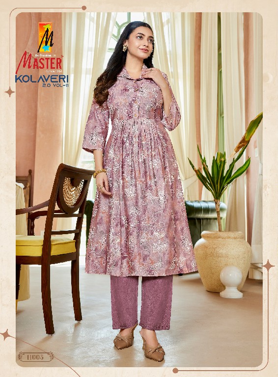 MASTER KOLAVERI 2.0 VOL11 WHOLESALE READYMADE VATICAN PRINTED TRENDY CORD SET FOR EXPORT