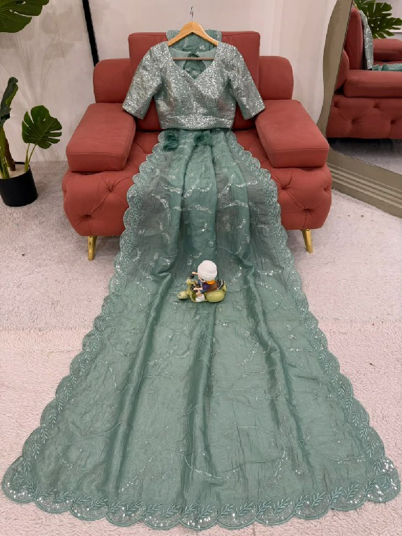 TEXTILEDEAL KD PRESENT BEAUTIFUL ELEGANCE PARTY WEAR INDIAN SAREES FOR WOMEN ONLINE