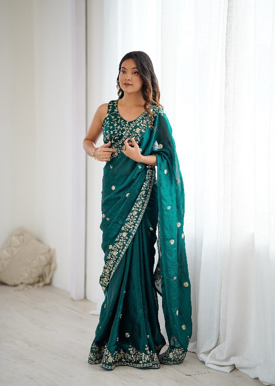 TEXTILEDEAL KD PRESENT BEAUTIFUL ELEGANCE PARTY WEAR INDIAN SAREES FOR WOMEN ONLINE