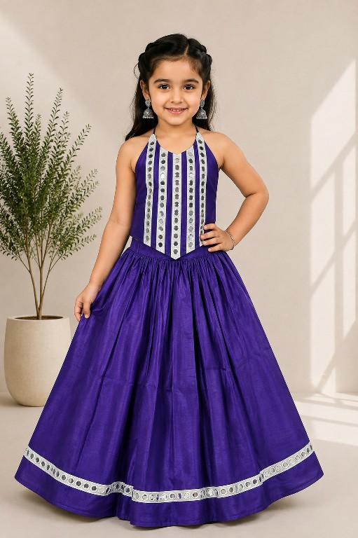 PAYAL CREATION D.NO SIYA-36 WHOLESALE READYMADE ROMAN SILK NAVRATRI SPECIAL CHANIYA CHOLI FOR KIDS ONLINE
