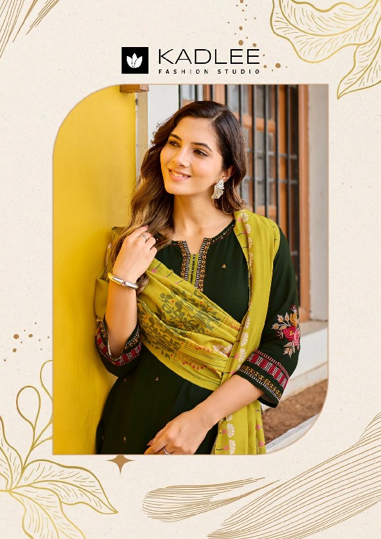 KADLEE ROOHANI WHOLESALE READYMADE RAYON WEAVING CLASSIC STYLISH 3 PCS SUITS EXPORTER