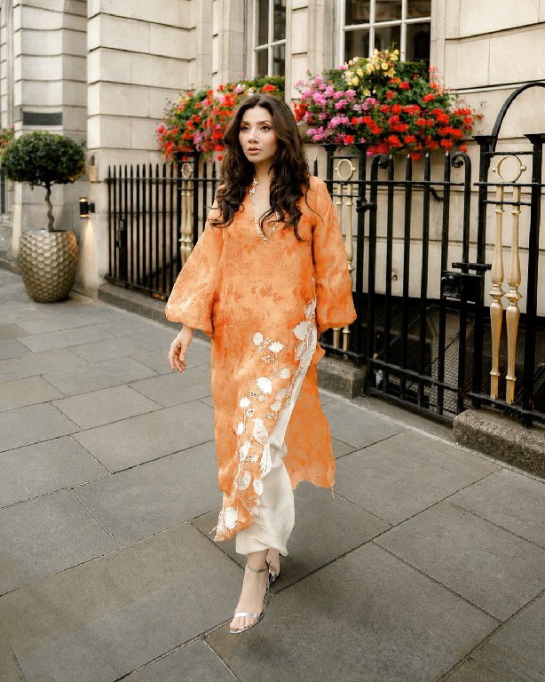 TEXTILEDEAL D.NO 6054 WHOLESALE READYMADE ORGANZA DESIGNER 3 PCS SUITS FOR EXPORT