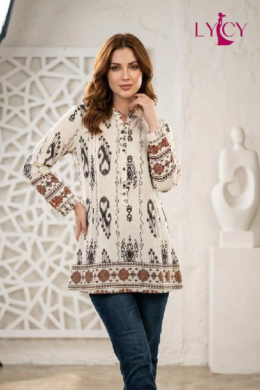 LYCY PRESENT READYMADE FANCY STYLISH SHORT TOPS COMBO FOR EXPORT