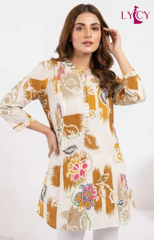 LYCY PRESENT READYMADE FANCY STYLISH SHORT TOPS COMBO FOR EXPORT