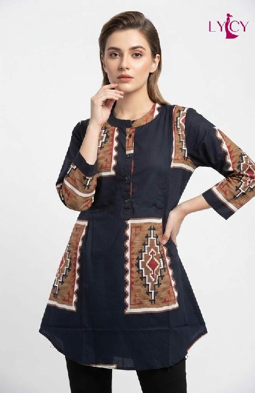 LYCY PRESENT READYMADE FANCY STYLISH SHORT TOPS COMBO FOR EXPORT