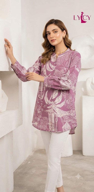 LYCY PRESENT READYMADE FANCY STYLISH SHORT TOPS COMBO FOR EXPORT