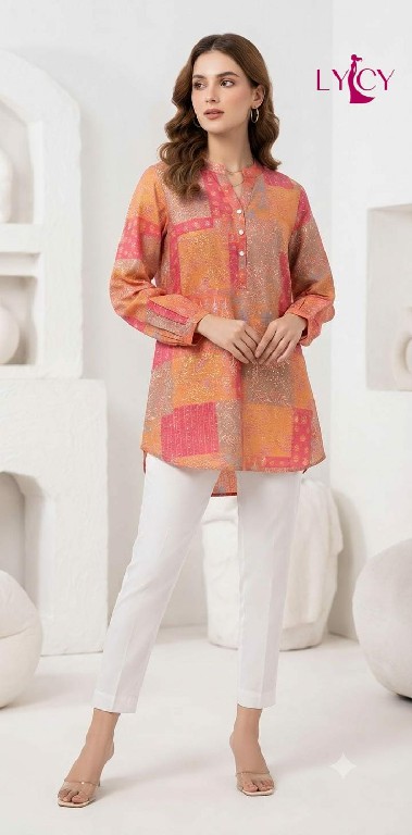 LYCY PRESENT READYMADE FANCY STYLISH SHORT TOPS COMBO FOR EXPORT