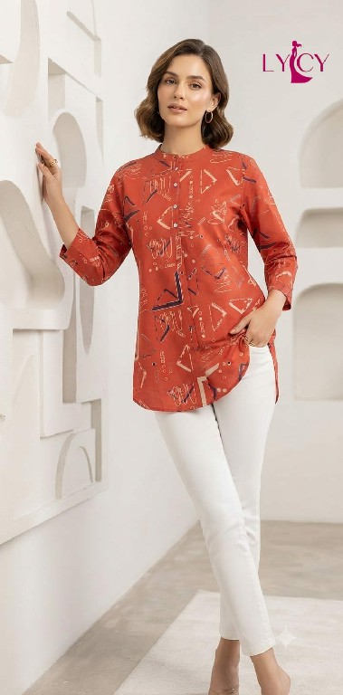 LYCY PRESENT READYMADE FANCY STYLISH SHORT TOPS COMBO FOR EXPORT