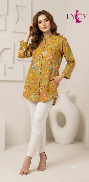 LYCY PRESENT READYMADE FANCY STYLISH SHORT TOPS COMBO FOR EXPORT