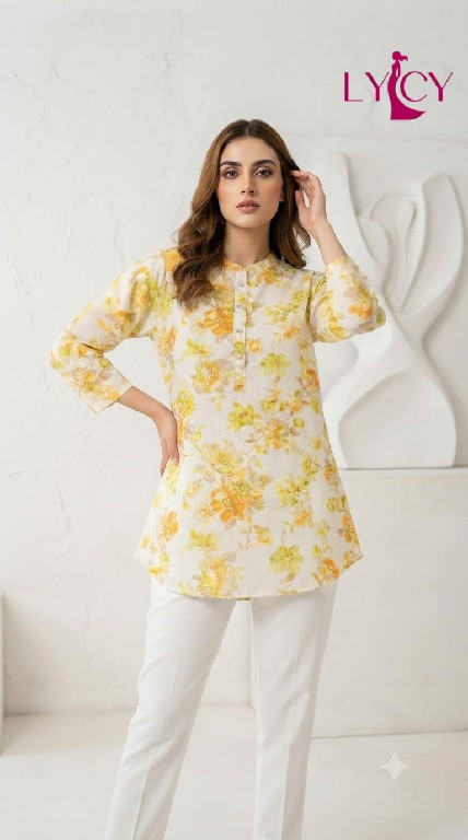 LYCY PRESENT READYMADE FANCY STYLISH SHORT TOPS COMBO FOR EXPORT