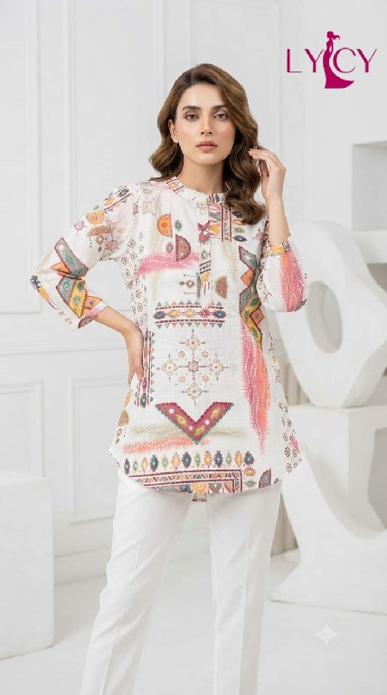 LYCY PRESENT READYMADE FANCY STYLISH SHORT TOPS COMBO FOR EXPORT