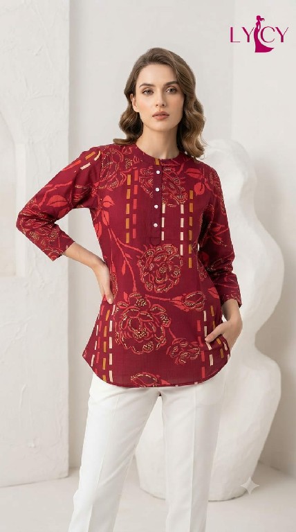 LYCY PRESENT READYMADE FANCY STYLISH SHORT TOPS COMBO FOR EXPORT