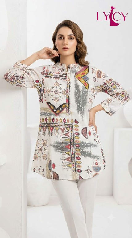 LYCY PRESENT READYMADE FANCY STYLISH SHORT TOPS COMBO FOR EXPORT