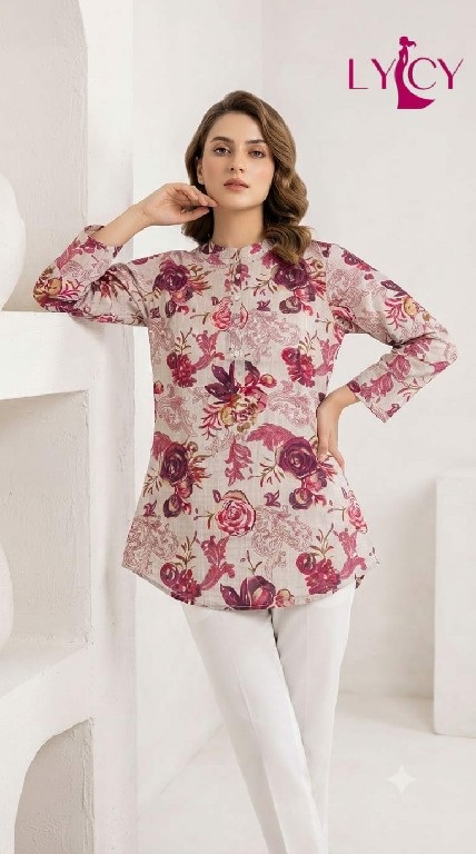 LYCY PRESENT READYMADE FANCY STYLISH SHORT TOPS COMBO FOR EXPORT