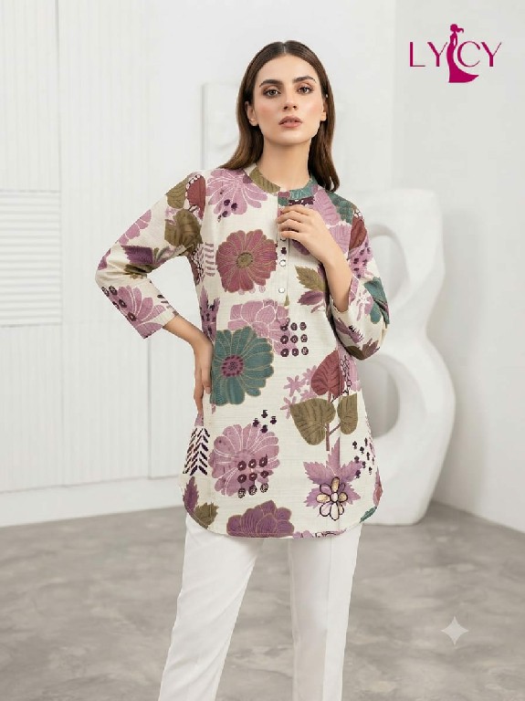 LYCY PRESENT READYMADE FANCY STYLISH SHORT TOPS COMBO FOR EXPORT