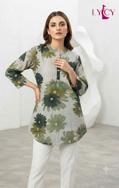 LYCY PRESENT READYMADE FANCY STYLISH SHORT TOPS COMBO FOR EXPORT
