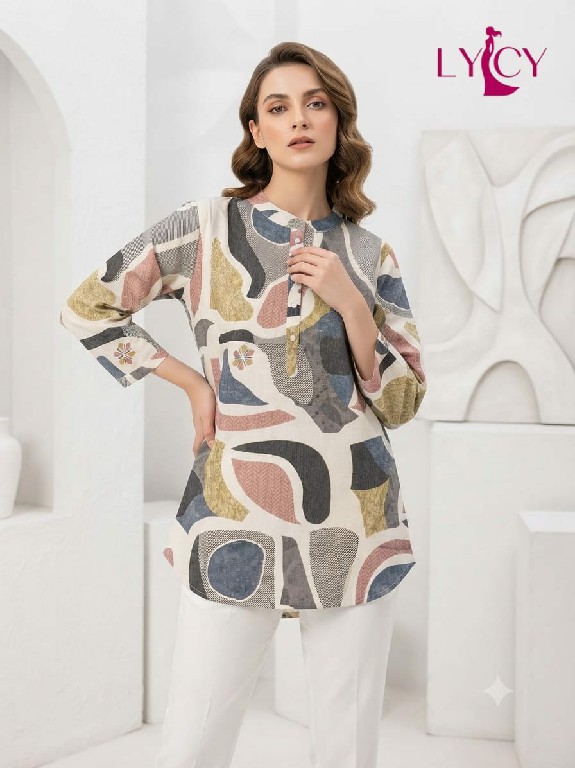 LYCY PRESENT READYMADE FANCY STYLISH SHORT TOPS COMBO FOR EXPORT