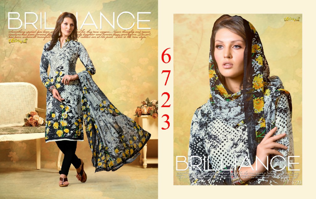 VAISHALI 6700 SERIES WHOLESALE PURE CRAPE PRINTED AMAZING UNSTITCH SALWAR SUITS FOR EXPORT