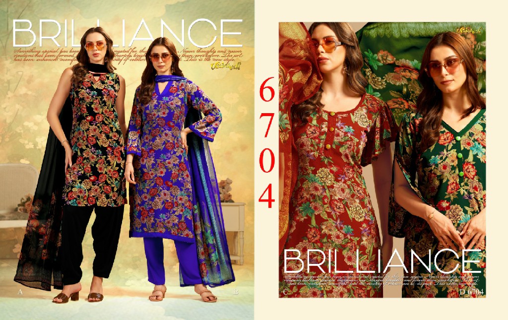 VAISHALI 6700 SERIES WHOLESALE PURE CRAPE PRINTED AMAZING UNSTITCH SALWAR SUITS FOR EXPORT