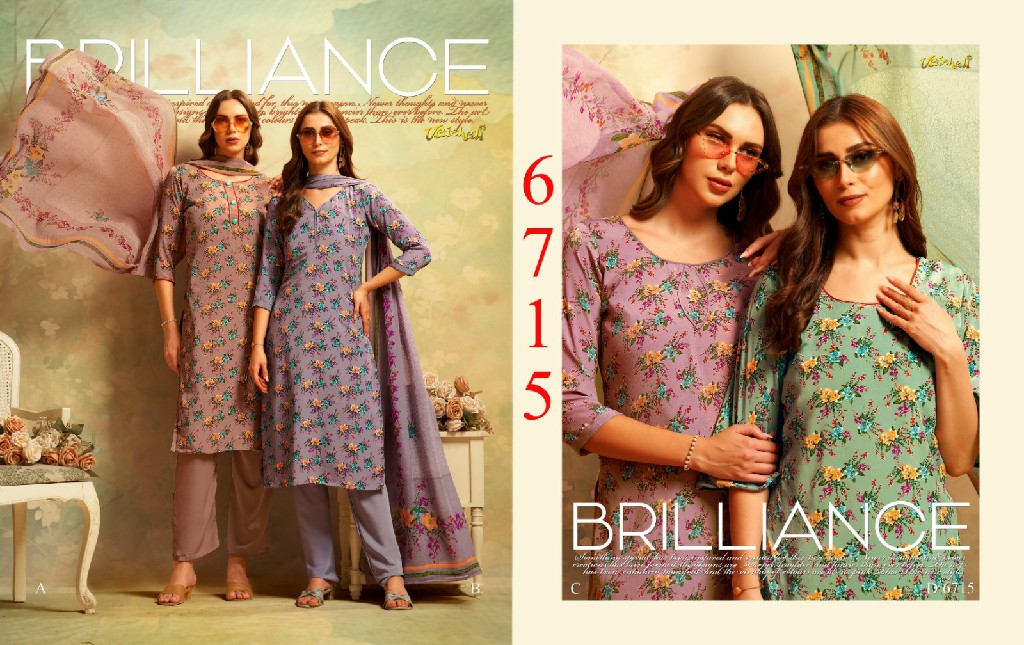 VAISHALI 6700 SERIES WHOLESALE PURE CRAPE PRINTED AMAZING UNSTITCH SALWAR SUITS FOR EXPORT
