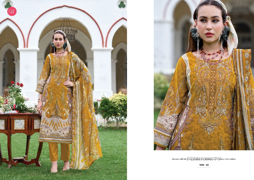 BELLIZA GUZARISH VOL 25 WHOLESALE PURE COTTON EXCLUSIVE DESIGN UNSTITCH SALWAR SUITS EXPORTER