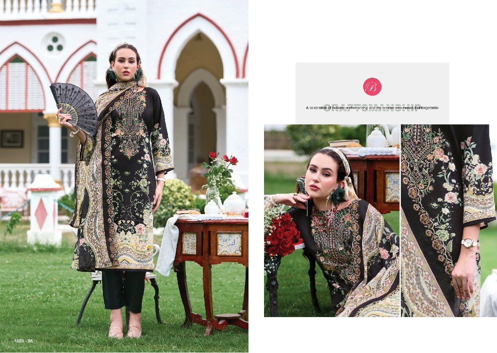 BELLIZA GUZARISH VOL 25 WHOLESALE PURE COTTON EXCLUSIVE DESIGN UNSTITCH SALWAR SUITS EXPORTER