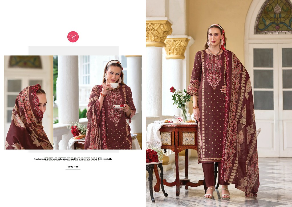 BELLIZA GUZARISH VOL 25 WHOLESALE PURE COTTON EXCLUSIVE DESIGN UNSTITCH SALWAR SUITS EXPORTER