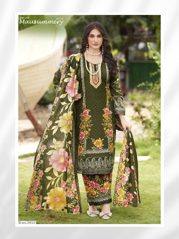 GANESHA MAUSUMMERY VOL 1 WHOLESALE SOFT COTTON KARACHI STYLE PRINTED DRESS MATERIAL ONLINE