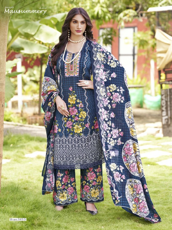 GANESHA MAUSUMMERY VOL 1 WHOLESALE SOFT COTTON KARACHI STYLE PRINTED DRESS MATERIAL ONLINE
