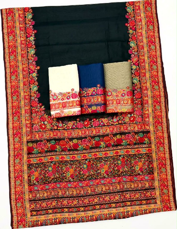 RAJTEX PURE KASHMIRI VOL 5 WHOLESALE MODAL PASHMINA HANDLOOM WEAVING PARTY WEAR SAREES FOR EXPORT