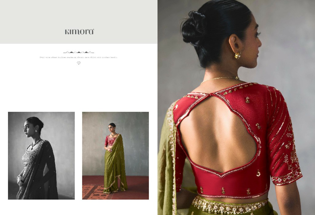 KIMORA I-CON VOL 37 WHOLESALE LIGHTWEIGHT SILK BLEND GLAMOURS STYLE SAREES FOR WOMEN ONLINE