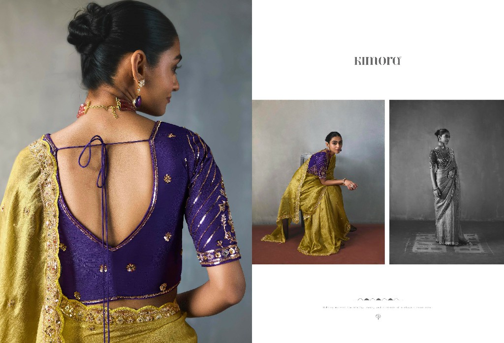 KIMORA I-CON VOL 37 WHOLESALE LIGHTWEIGHT SILK BLEND GLAMOURS STYLE SAREES FOR WOMEN ONLINE