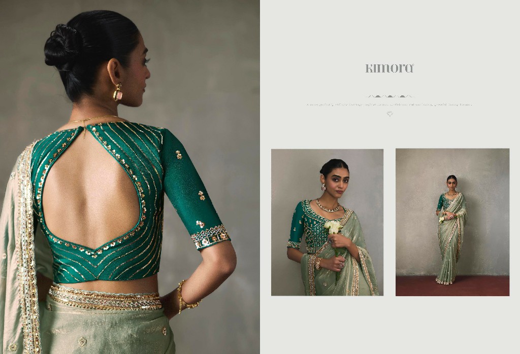 KIMORA I-CON VOL 37 WHOLESALE LIGHTWEIGHT SILK BLEND GLAMOURS STYLE SAREES FOR WOMEN ONLINE