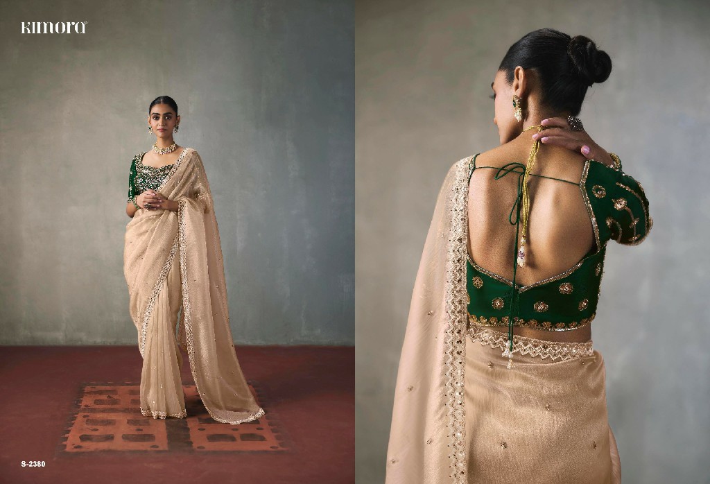 KIMORA I-CON VOL 37 WHOLESALE LIGHTWEIGHT SILK BLEND GLAMOURS STYLE SAREES FOR WOMEN ONLINE