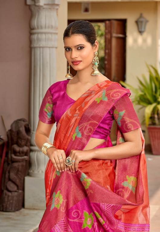 SHVETAMBAR LILLY SILK VOL 3 WHOLESALE SOFT LILLY SILK AMAZING INDIAN SAREES FOR WOMEN EXPORTER