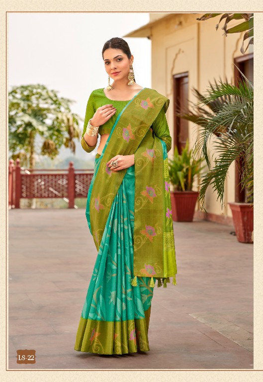 SHVETAMBAR LILLY SILK VOL 3 WHOLESALE SOFT LILLY SILK AMAZING INDIAN SAREES FOR WOMEN EXPORTER
