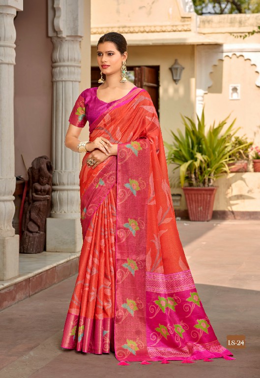 SHVETAMBAR LILLY SILK VOL 3 WHOLESALE SOFT LILLY SILK AMAZING INDIAN SAREES FOR WOMEN EXPORTER