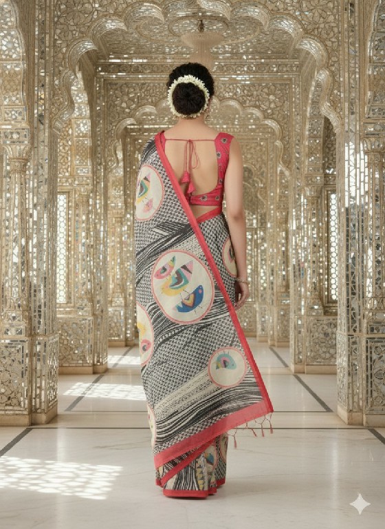 HYPNOTEX HNM WHOLESALE MALAI CREPE SOFT SILK DIGITAL PRINTED INDIAN SAREES FOR WOMEN SUPPLIER