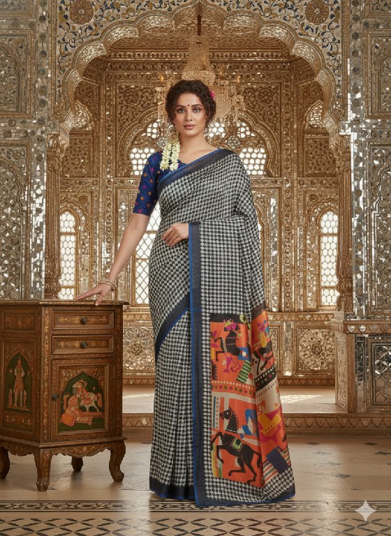 HYPNOTEX HNM WHOLESALE MALAI CREPE SOFT SILK DIGITAL PRINTED INDIAN SAREES FOR WOMEN SUPPLIER