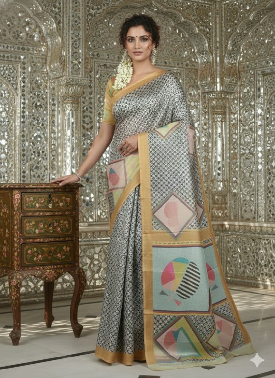 HYPNOTEX HNM WHOLESALE MALAI CREPE SOFT SILK DIGITAL PRINTED INDIAN SAREES FOR WOMEN SUPPLIER