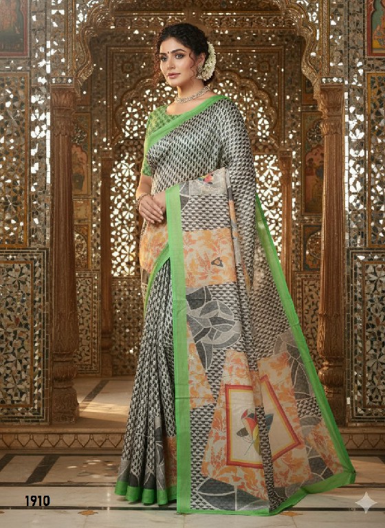 HYPNOTEX HNM WHOLESALE MALAI CREPE SOFT SILK DIGITAL PRINTED INDIAN SAREES FOR WOMEN SUPPLIER