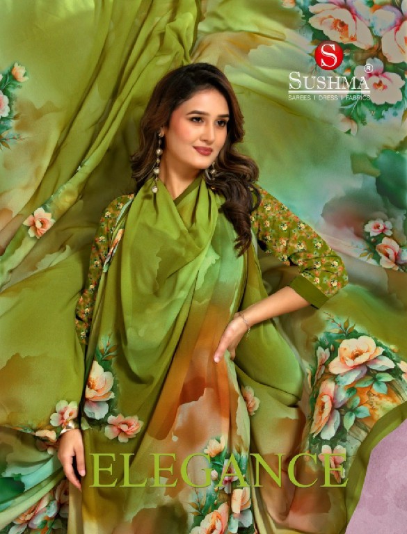 SUSHMA ELEGANCE WHOLESALE WEIGHTLESS DIGITAL PRINTED DAILY WEAR SAREES FOR WOMEN SUPPLIER