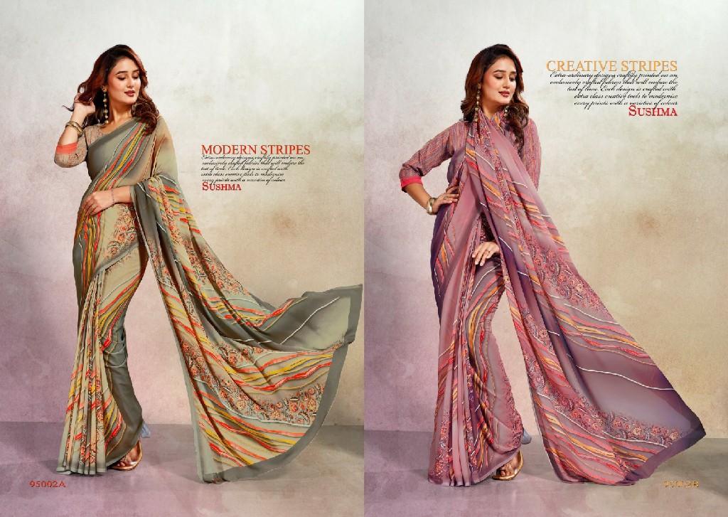 SUSHMA ELEGANCE WHOLESALE WEIGHTLESS DIGITAL PRINTED DAILY WEAR SAREES FOR WOMEN SUPPLIER