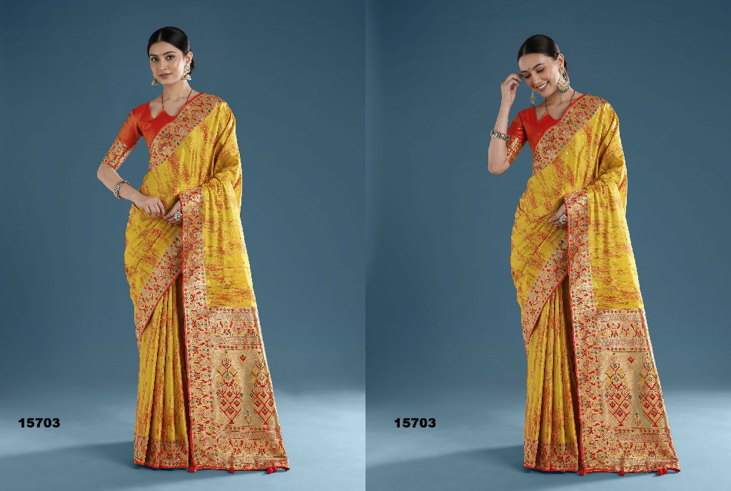 SL MRINALIKA WHOLESALE TISSUE SILK FUNCTION WEAR INDIAN SAREES FOR WOMEN ONLINE