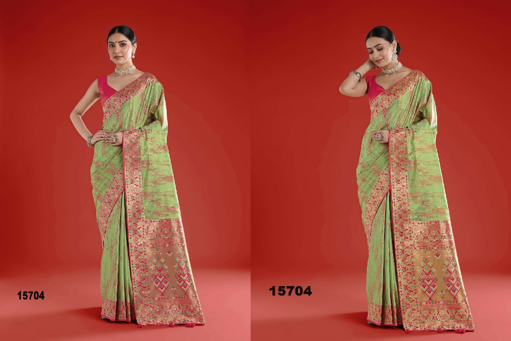 SL MRINALIKA WHOLESALE TISSUE SILK FUNCTION WEAR INDIAN SAREES FOR WOMEN ONLINE