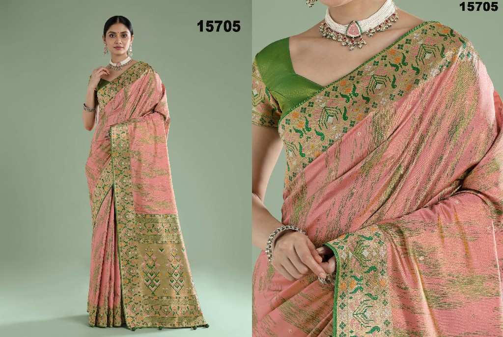 SL MRINALIKA WHOLESALE TISSUE SILK FUNCTION WEAR INDIAN SAREES FOR WOMEN ONLINE