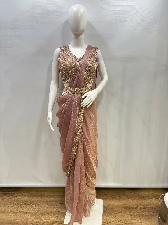 AMOHA D.NO A557 WHOLESALE FENDI PARTY WEAR READY TO WEAR SAREES FOR WOMEN ONLINE