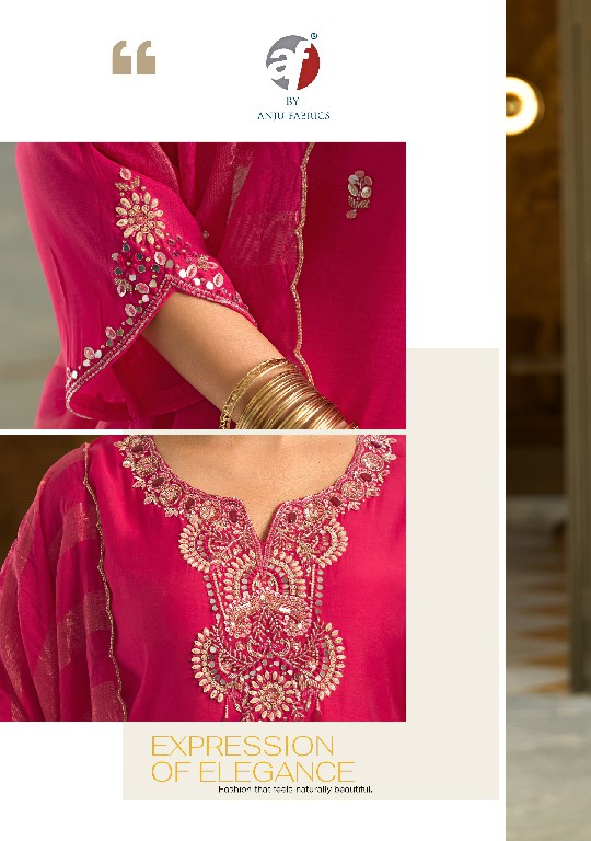 ANJU FAB SHARARAT VOL 10 WHOLESALE READYMADE MULL CHANDERI FESTIVE WEAR 3 PCS SUITS EXPORTER