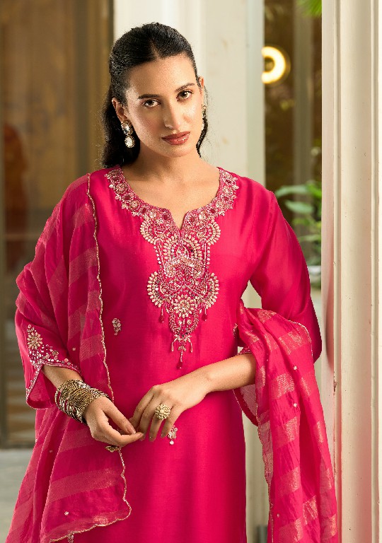 ANJU FAB SHARARAT VOL 10 WHOLESALE READYMADE MULL CHANDERI FESTIVE WEAR 3 PCS SUITS EXPORTER