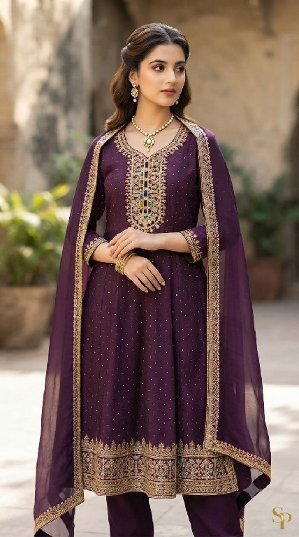SAHIL PRINTS PRESENT READYMADE VICHITRA SILK TRENDING 3 PCS COMBO SET SUITS EXPORTER